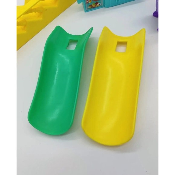 Disney Junior Muppet Babies Schoolhouse Replacement Pieces Chair Steps Slide Lot - Picture 2 of 6